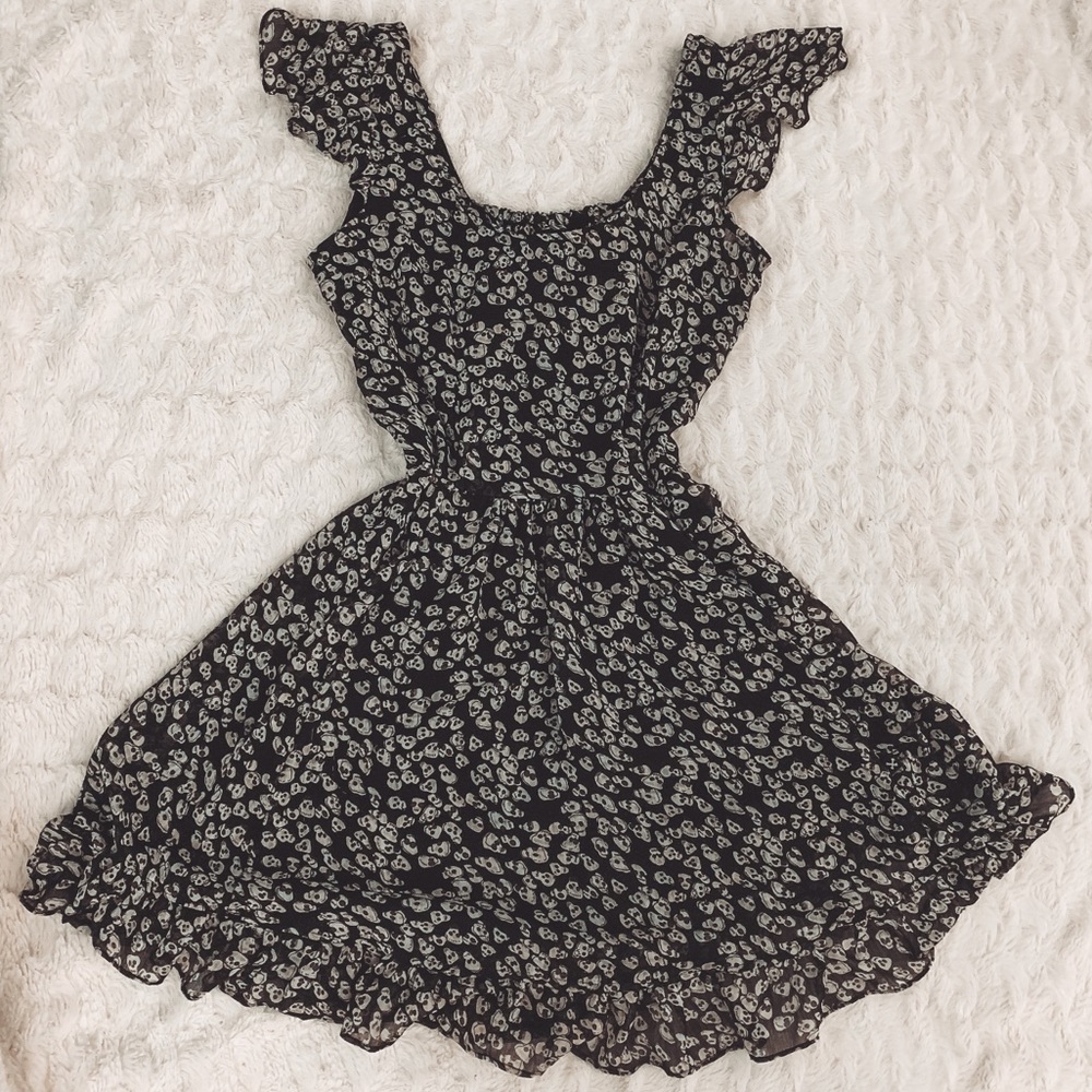 Chiffon Skull Dress 💀